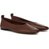imageVince Womens Vivian Ballet FlatCoffee Leather