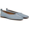 imageVince Womens Vivian Ballet FlatGlacial Blue Leather