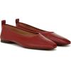 imageVince Womens Vivian Ballet FlatRed Currant Leather
