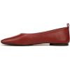 imageVince Womens Vivian Ballet FlatRed Currant Leather