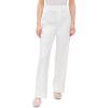 imageVince Womens High Rise Pull On Linen PantsOffwhite