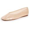 imageVince Womens Leah Ballerina FlatsBirch Sand