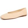 imageVince Womens Leah Ballerina FlatsBlonde