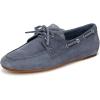 imageVince Womens Marin Boat ShoeHuntington Blue Suede
