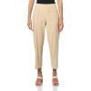 imageVince Womens Mid Rise Tapered Pull on PantPale Nut