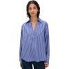 imageVince Womens Relaxed Popover Long Sleeve TopPale Twilight