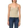 imageVince Womens Rib V Neck CamiMojave