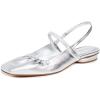 imageVince Womens Venice FlatsWarm Silver