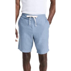 imageVince Mens Lightweight Hemp 9quot ShortsPacific Blue