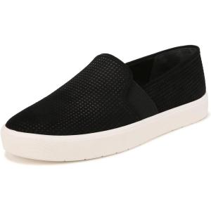 imageVince Womens Blair Slip On SneakersBlack Suede