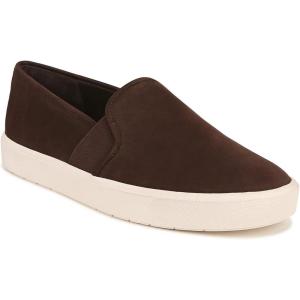imageVince Womens Blair Slip On SneakersClove Brown Nubuck
