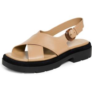 imageVince Womens Helena Flat SandalDune