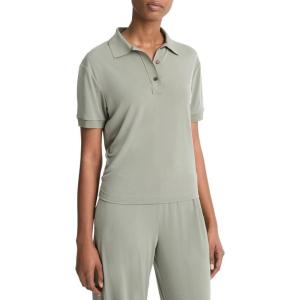 imageVince Womens PoloSmoky Moss