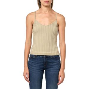 imageVince Womens Rib V Neck CamiMojave