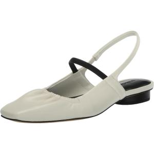 imageVince Womens Venice FlatsMilkBlack Leather