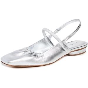 imageVince Womens Venice FlatsWarm Silver