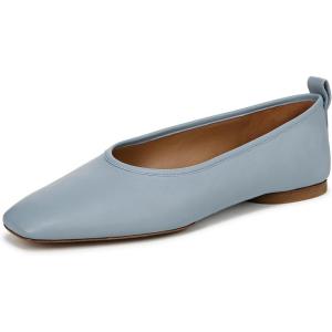 imageVince Womens Vivian Ballet FlatGlacial Blue Leather