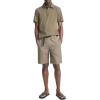 imageVince Mens Garment Dye Short Sleeve PoloWashed Dome