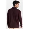 imageVince Mens H Thermal Pullover HoodieWashed Pinot Vino