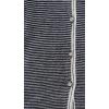 imageVince Womens Microstripe V Neck CardiganOff WhiteCoastal