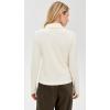 imageVince Womens Rib Collared Button UpVanille