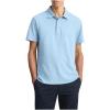 imageVince Mens Garment Dye Short Sleeve PoloWashed California Rain