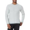 imageVince Mens Plush Stripe Long Sleeve CrewH SeacliffH White