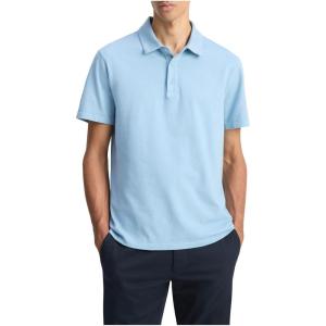 imageVince Mens Garment Dye Short Sleeve PoloWashed California Rain