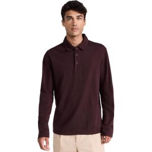 imageVince Mens H Thermal Pullover HoodieWashed Pinot Vino