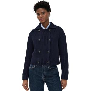 imageVince Womens Double Breasted Sweater JacketCoastal