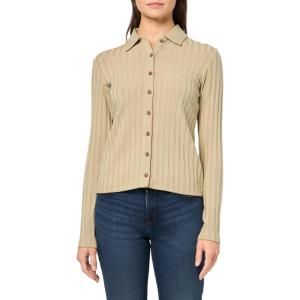 imageVince Womens Rib Collared Button UpMojave