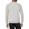 imageVince Mens Birdseye Baseball Long Sleeve Crewneck SweaterH GreyPearl