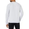 imageVince Mens Birdseye Baseball Long Sleeve Crewneck SweaterLucent BluePearl