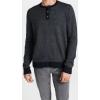 imageVince Mens Birdseye Long Sleeve HenleyCoastalMed H Grey