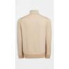 imageVince Mens Birdseye Quarter ZipNew CamelPearl