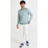 imageVince Mens Birdseye Raglan Long Sleeve CrewSagebrushPearl