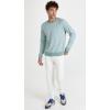 imageVince Mens Birdseye Raglan Long Sleeve CrewWisteriaPearl