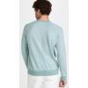 imageVince Mens Birdseye Raglan Long Sleeve CrewWisteriaPearl
