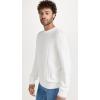 imageVince Mens Cotton Cable CrewOffwhite