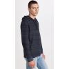 imageVince Mens Marbled Fleece Zip Up HoodieH CoastalCoastal