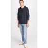 imageVince Mens Marbled Fleece Zip Up HoodieH CoastalCoastal