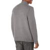 imageVince Mens Relaxed Qtr ZipMed H Grey
