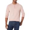 imageVince Mens Birdseye Long Sleeve HenleyHimalayanPearl