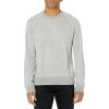 imageVince Mens Birdseye Raglan Long Sleeve CrewHeather GreyPearl