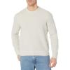 imageVince Mens Boiled Cashmere Thermal CrewH White Combo
