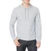 imageVince Mens H Thermal Pull Over HoodieHeather Huntington BeachHeather Grey