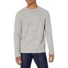 imageVince Mens Marled Rib Long Sleeve RaglanHeather GreyHeather Runyon