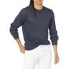 imageVince Mens Regular Linen Melange Long Sleeve CrewHeather Coastal