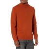 imageVince Mens Relaxed Qtr ZipRust Amber