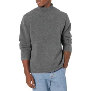 imageVince Mens Airspun Alpaca Roll NkMed H Grey